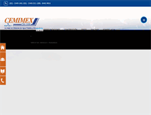 Tablet Screenshot of cemimex.com
